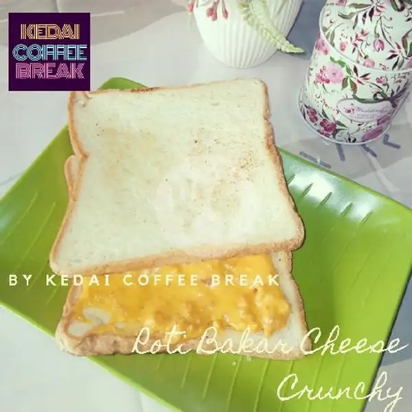 Roti Bakar Cheese Crunchy | Kedai Coffee Break, Curug