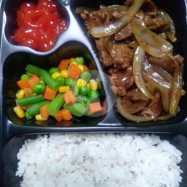 Beef Teriyaki Rice ( Halal, No Pork, No Lard ) | ala alay, duri Kosambi