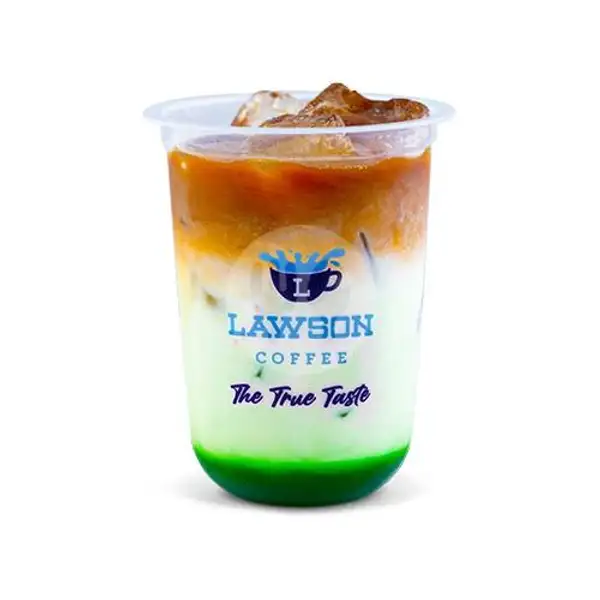 Es Kopi Susu Pandan Fresh Milk | Lawson, Kebon Kacang