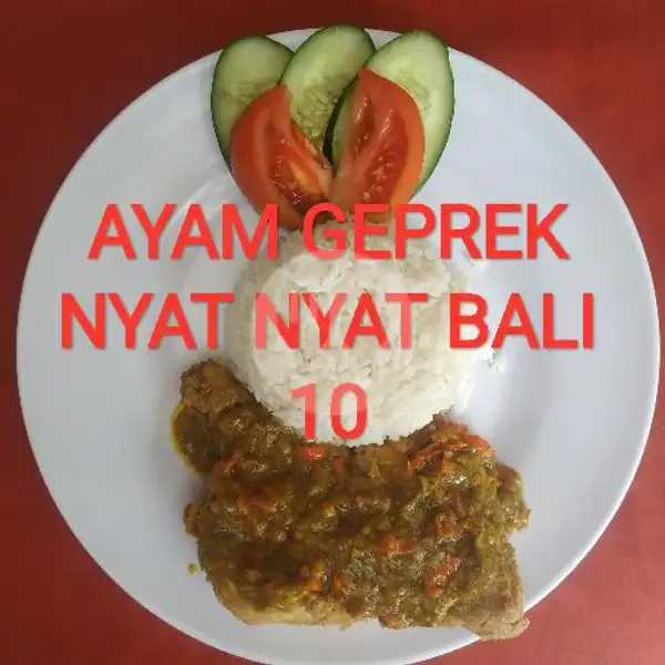 Ayam Geprek Nyat Nyat Bali | Menu Kitchen Yo'Yo, Kecamatan Mengwi Kelurahan Dalung, Perum Priskila Taman Muli
