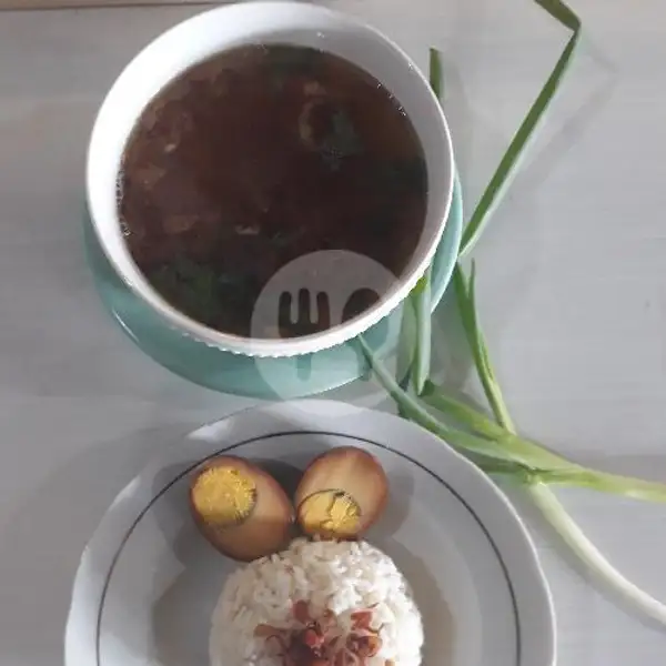 Nasi Bakmoy Ayam + Telur Kecap | Warung Makan Mahkota, Sidoarum