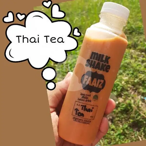 Thai Tea Milkshake | Jajanan Faaiz, Cipinang Bali