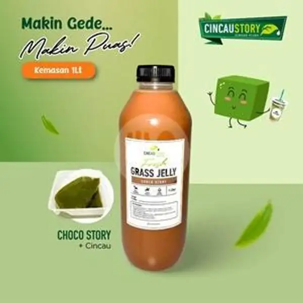 1 Liter Cincau Choco | Cincau Story 2, Mall Olympic Garden