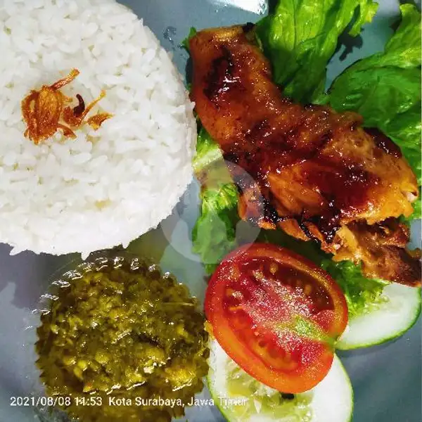 Ayam Bakar Kecap Sambal Ijo Padang | Nasgor Sarjana