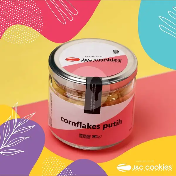 Cornflakes Putih Kaca | J&C Cookies, Bojongkoneng
