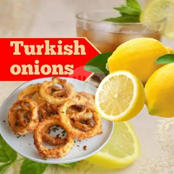 Onion Rings Turkish Crispy. | Nasi Briyani Kebuli Yonhubad Depok
