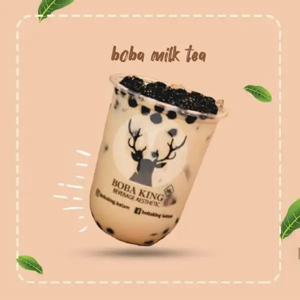 Boba Milk Tea - M | Boba King dan Korean Toast, Kintamani