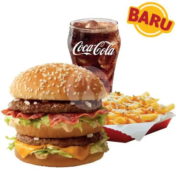 Big Mac Beef Rasher McFlavor Set, Med | McDonald's, New Dewata Ayu
