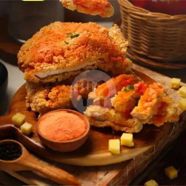 Ayam Iris Topping Tabur | Ayam Iris Crispy