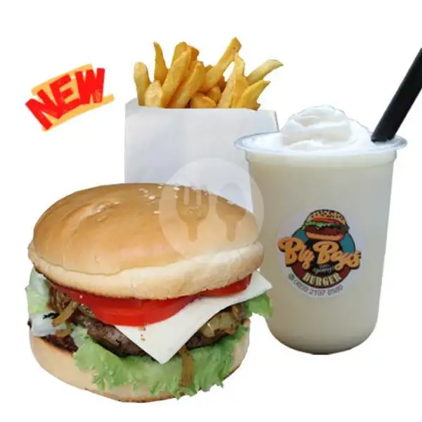 Paket Hemat Burger B | Big Boy's Burger