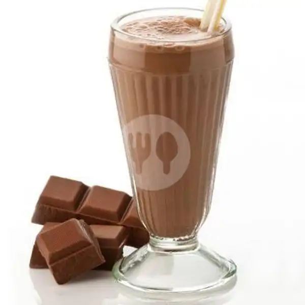 Milkshake Chocolate | Salad Buah Kiara Fruit, Pakis