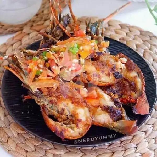 Lobster Bakar Sambal Matah | Mie Udang Kelong, Padang Barat