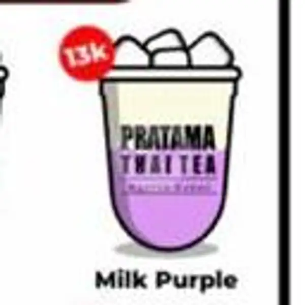 Milk Purple | Thaitea Coffe & Es Kepal Milo Pratama, Tangga Takat