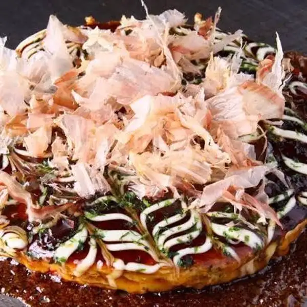 Paket Kenyang Okonomiyaki + Coconut Milk Iced | Takoyaki Okonomiyaki FoodExcellent