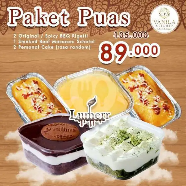 Paket Puas (Isi 5) | Vanila cake