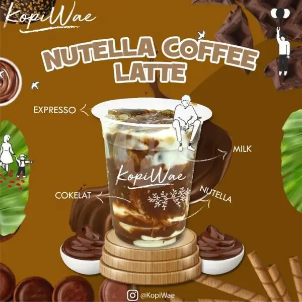 Nutella Coffee Latte | MasterCheese Pizza, Depok