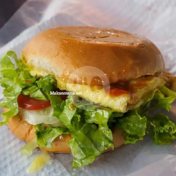 Burger Telur Daging | ROPIS MILENIAL