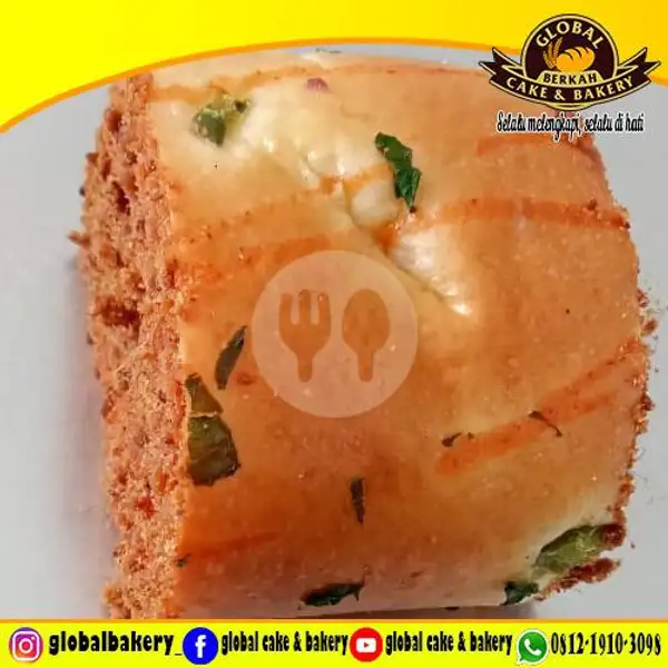 Roti Abon Gulung Pedas | Global Cake & Bakery,  Jagakarsa