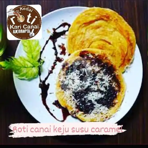 Roti Canai Keju Susu Caramel | Kedai Roti Kari Canai Wenakpol, Serpong