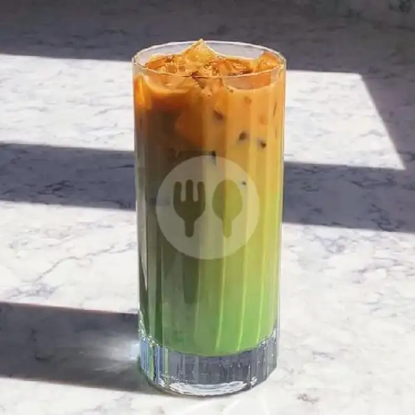 Iced Pandan Latte | Kulkul Yogurt and Drink