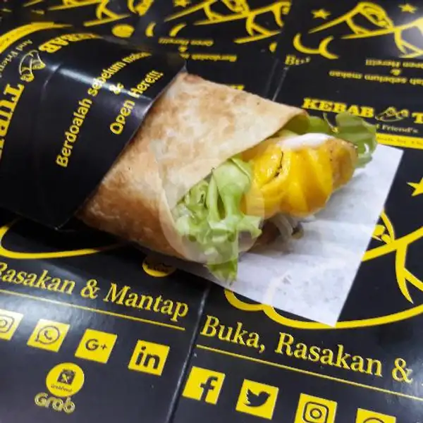 Kebab Isi Telor (vegetarian) (Sedang) | Kebab Turki And Friend's, Rawalumbu