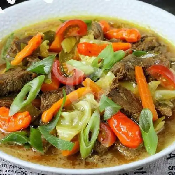 Tongseng + Nasi | Nasi Pecel Siloreng, Carakajaya