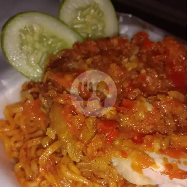Indomie Goreng Sambal Geprek + Telur Ceplok | Rinz's Kitchen, Jaya Pura