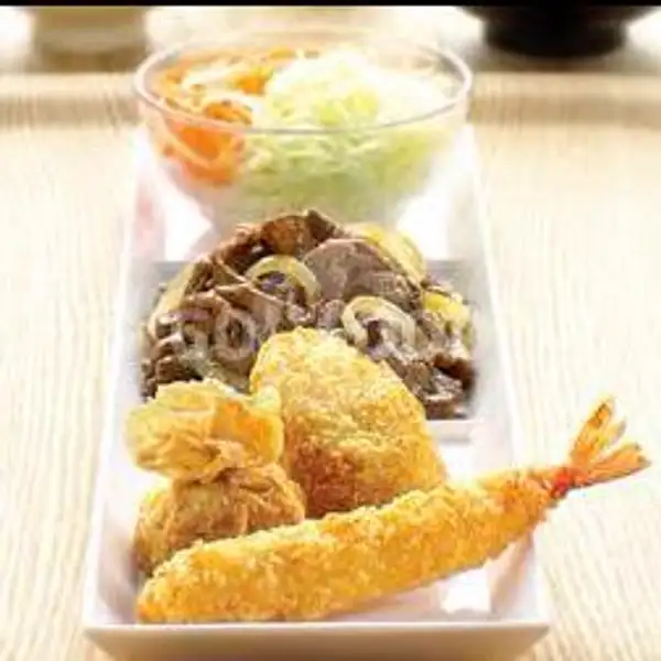 Premium Set Seafood Beef Yakiniku | HokBen, Teuku Umar