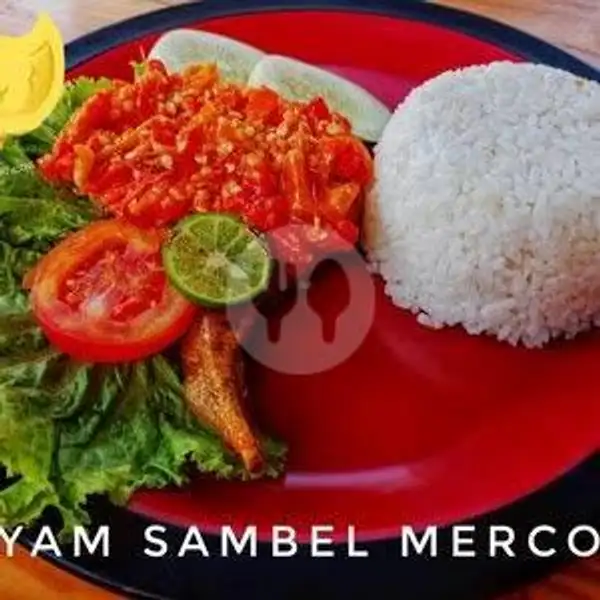 Nasi Ayam Bakar Mercon | Salero Rajo, Angsana Muka Kuning