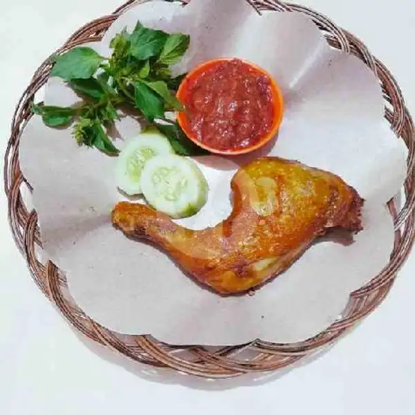 Lalapan Ayam Paha/Dada Tanpa Nasi | Nasi Ayam Betutu Bu Agus, Denpasar