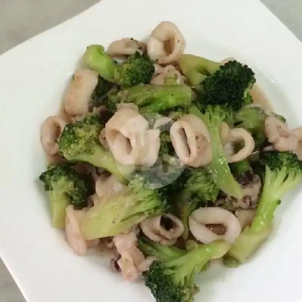 Broccoli Sotong | Seafood Glory, Batam