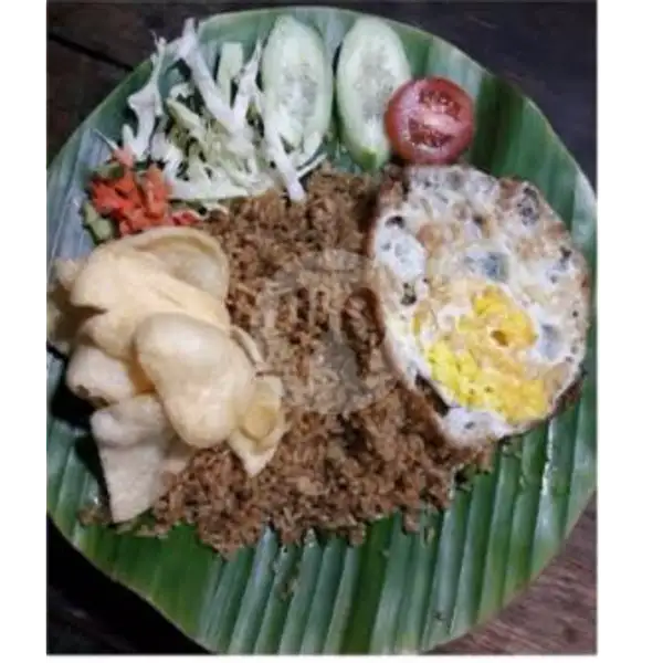 Nasi Goreng Telor + Es Teh | Nasi Goreng & Roti Bakar Bang Ran, 7 Ulu