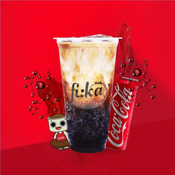 Cooling Cola Coffee (R) | Fika Coffee - Kopi Gula Aren Kekinian, Tunjungan Plaza