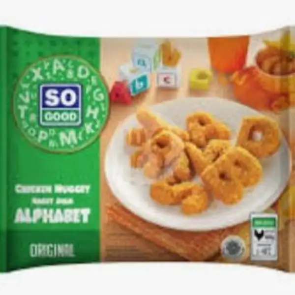 SO GOOD CHIKEN NGT ALPHABET 400GR | Pelangi Frozen Foods, P. Komaruddin