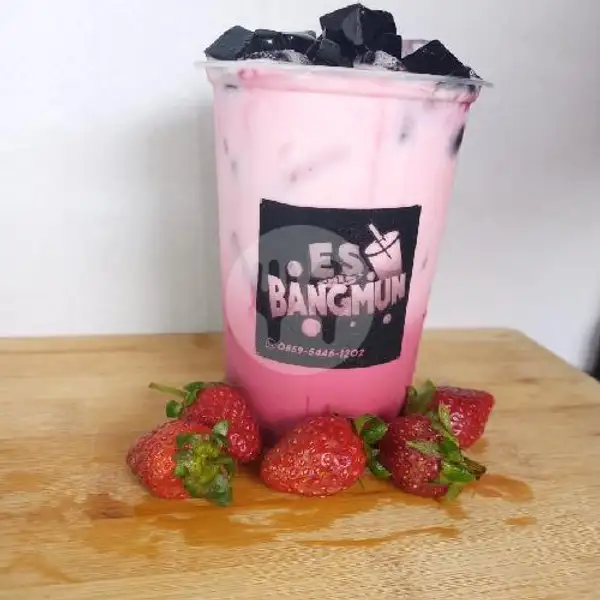 Red Velvet Milk | Es Kacang BangMun