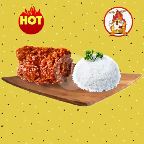 Paket Spicy Santuy | Ayam Geprek Shinyoo, Paku Alam