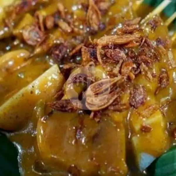 Sate Ayam Kuah Kuning | Sate Padang Kuah Kacang & Kuah Kuning Ahmad Moctar Bukittinggi