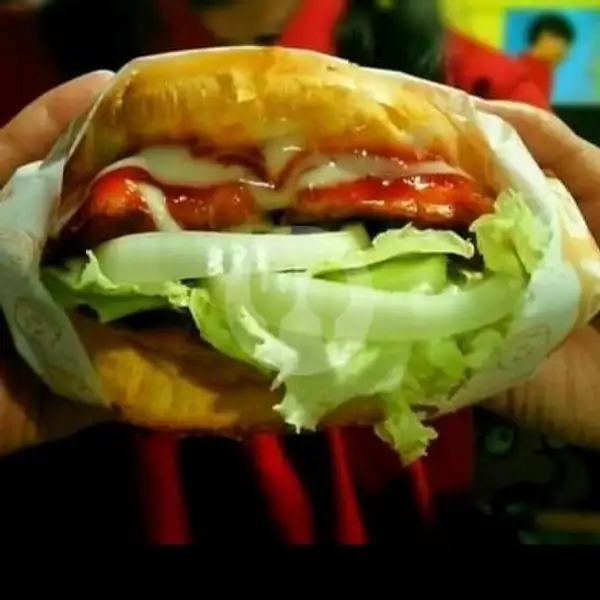 Chicken Burger | Burger Van, Cengger Ayam