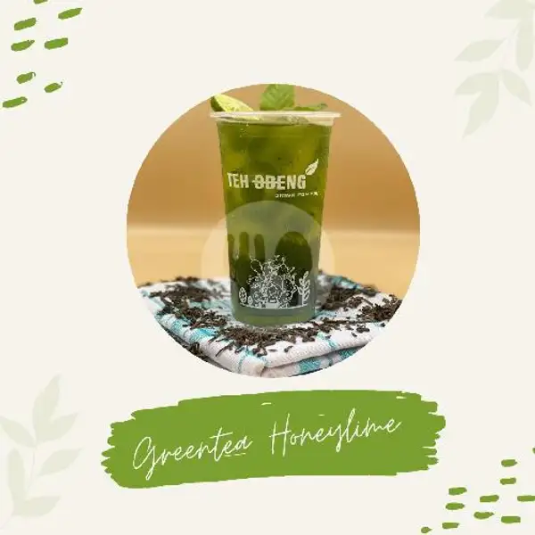 Greentea Honeylime | Teh Obeng Drink