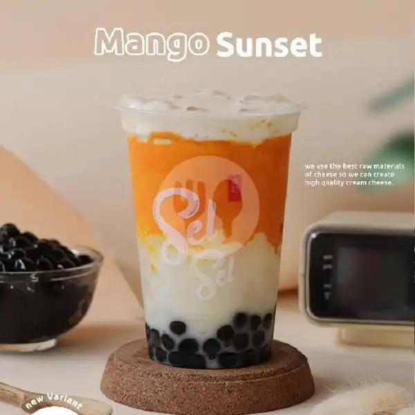Mango Sunset | Sel-Sel Cheese Tea Laban