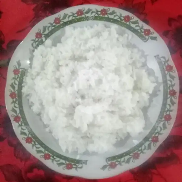 Nasi Putih | Tempe Penyet SDN Kalijudan, Mulyorejo