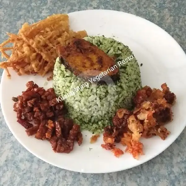 Nasi Hijau | Vegetarian Kuang Ming