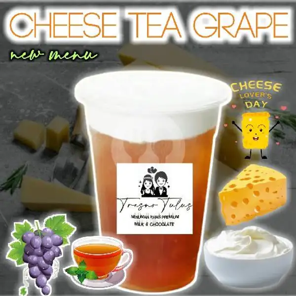 Cheese Foam Tea Grape | Tresno Tulus & Tulus Toast , Pasarkliwon