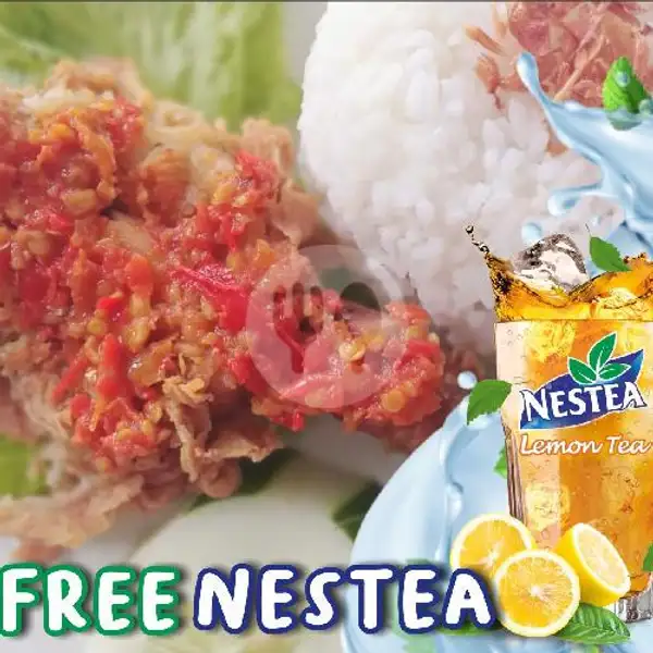 1 Paket Nasi Ayam Geprek Kebacut Free Nestea Lemon Tea | Mie Cetar Mama Wieqe, Sukun