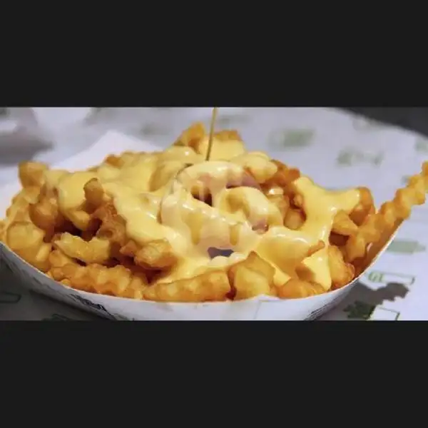 French Fries Saus Cheese | Tahu Krispi Bento, Kentang Goreng Dan Snack, Imogiri Timur