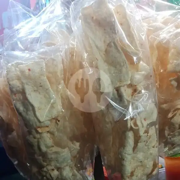 Krupuk | Kedai Naura Sempol Ayam, Denpasar