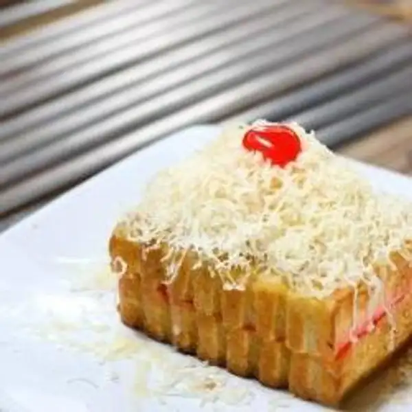 Roti Bakar Kasino Pocky + Keju | Roti Bakar & Kukus Nadira, Cimahi