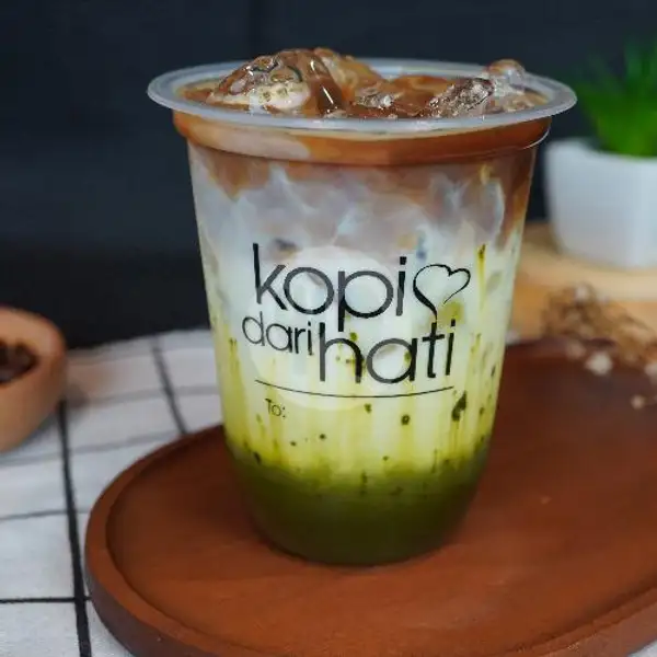 Ice Coffe Matcha Latte | Kopi Dari Hati Sukajadi