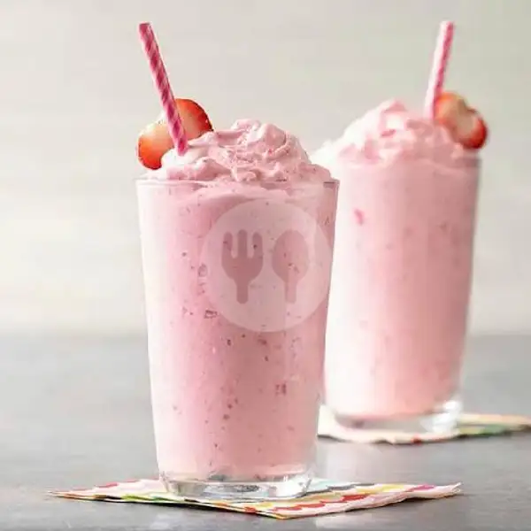 Milkshake Strawbery | Gofood RQA, Singosari