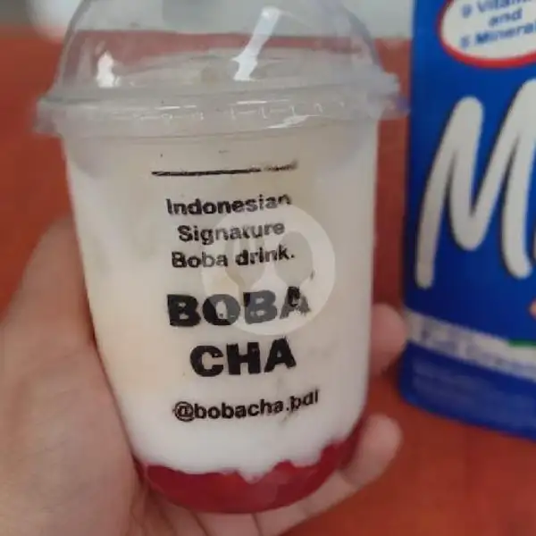 Leci Boba + Cheese Cream | Bobacha, Wayhalim (Kurma Lampung)